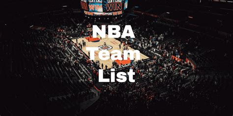 List of NBA Teams - StayOnTheCourt.Com