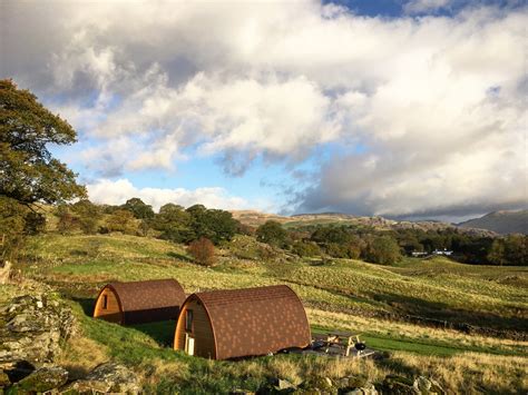 Glamping The Lake District At Kentmere Farm Pods