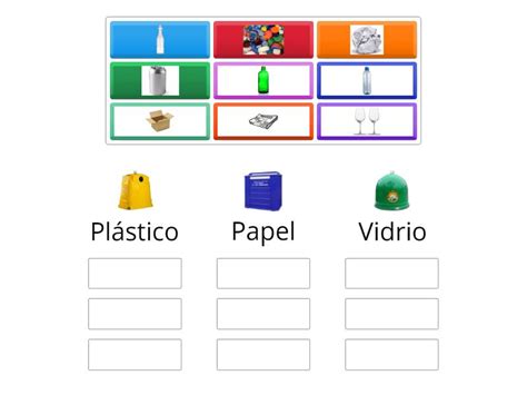 Cada Residuo En Su Contenedor Group Sort