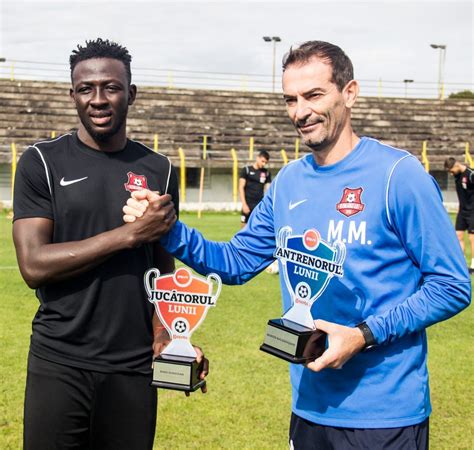 Ghanaian Midfielder Baba Alhassan Named Player Of The Month In Romania