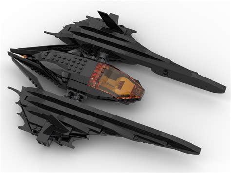 LEGO MOC Le Batwing by Mouchetang | Rebrickable - Build with LEGO