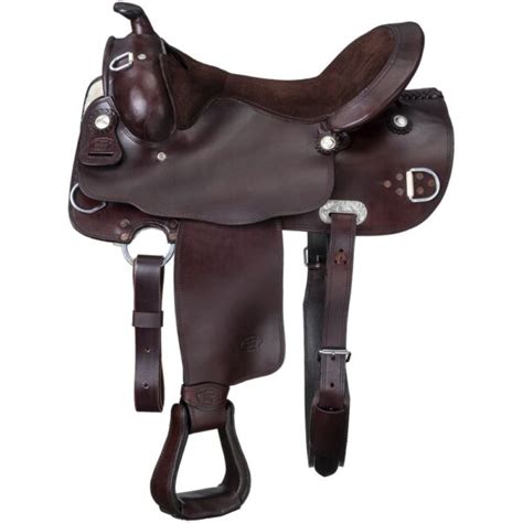 Royal King Roughout Training Saddle With Smooth Seat The Connected