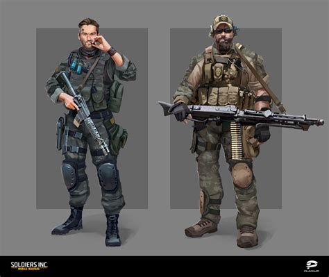Soldier Concept Art