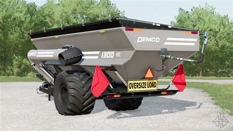 Demco Dual Auger Grain Cart Design Choice For Farming Simulator