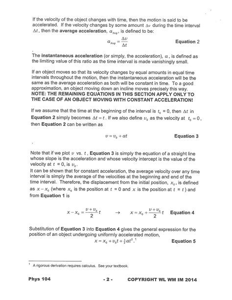 Solution Engineering Physics I Acceleration Of An Inclined Plane