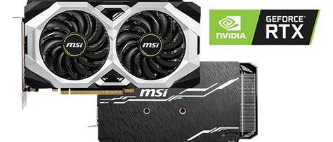 Msi Nvidia Geforce Rtx Gb Ventus Oc Turing Graphics Card