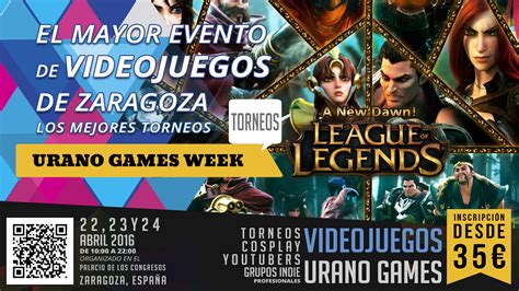 Lista Torneos De Videojuegos E Inscripciones Urano Games