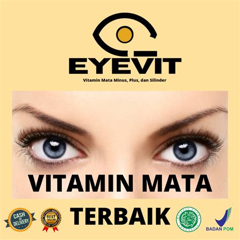 Jual 30 Hari Lepas Kacamata EYEVIT Vitamin Mata Sehat Baik Untuk Mata