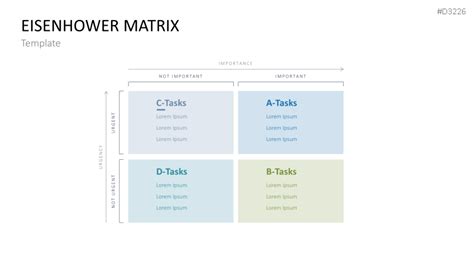 Eisenhower Matrix Powerpoint Template