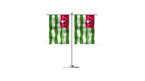 High Detailed Flag Of Abkhazia National Abkhazia Flag Republic Of