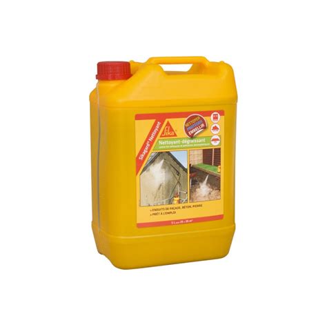 Nettoyant dégraissant SIKA Sikagard Nettoyant 5L Leroy Merlin