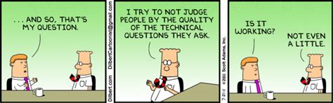 Dilbert Comic Strip For 07212011 From The Official Dilbert Comic