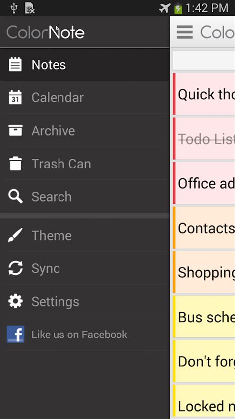 Colornote Notepad Notes Android Apps On Google Play