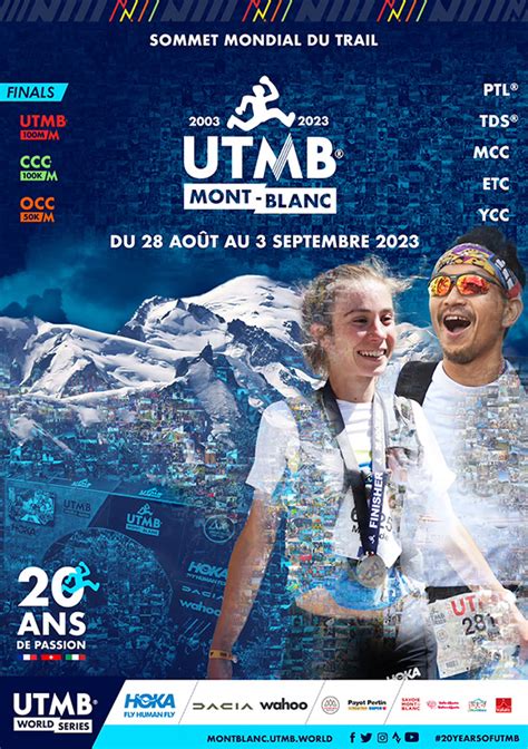 Todo Sobre El Ultra Trail Del Mont Blanc 2023 Distancias Horarios