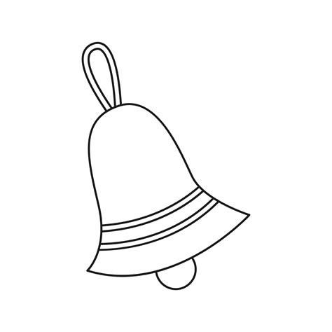 Black And White Bell Vector Art At Vecteezy