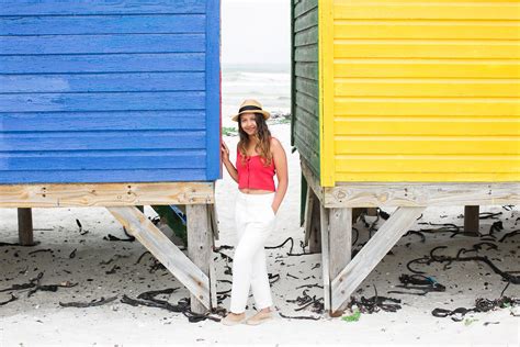 A morning in Muizenberg Beach huts, South Africa with The FlipFlop Tree ...