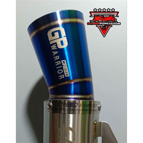 Creed Gp Warrior Racing Exhaust Gp Warrior Conical Muffler Conical