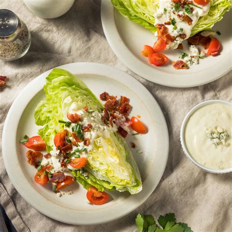 Iceberg Wedge Salad with Blue Cheese Dressing