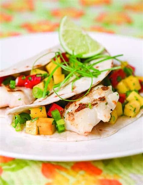 Fish Taco With Mango Salsa Viva Magazine