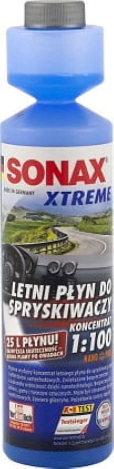 Letni płyn do spryskiwaczy Koncentrat SONAX XTREME 250ml