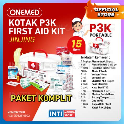 Jual Onemed Kotak P K Set Jinjing Lengkap Isi Item Perawatan