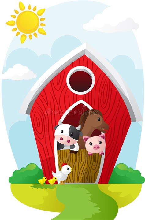 Cartoon Barn Animals Stock Illustrations – 4,692 Cartoon Barn Animals ...