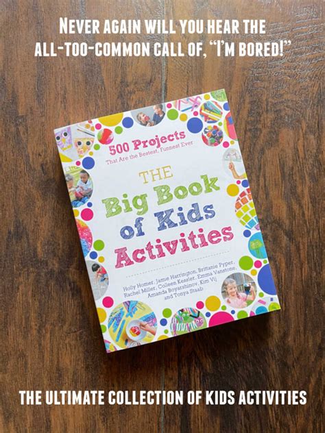 The Big Book Of Kids Activities The Educators Spin On It