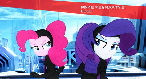 Pinkie Pie and Rarity's Edge (FAN MADE) by Stephen-Fisher on DeviantArt