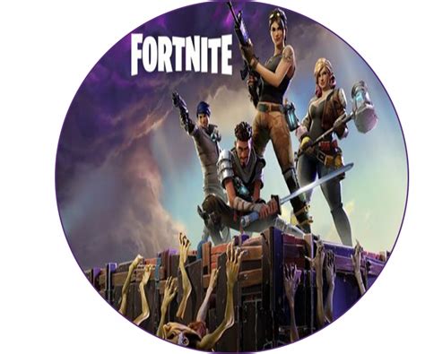 Op Atek Na Tort Fortnite Napisy Okr G Y Cm H