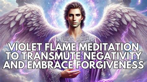 Archangel Zadkiel S Violet Flame Meditation To Transform Negative