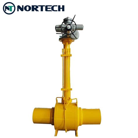 China Trunnion Mounted Underground Fully Welded Ball Valve China