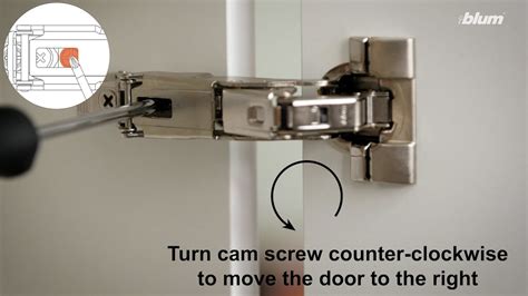 Cabinet Door Side To Side Adjustment With Blums Clip Top Blumotion 155° Hinge Youtube