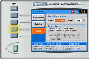 simply set  run mode
