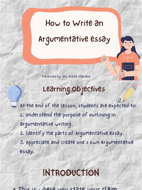 How To Write Argumentative Essay 3 Pdf