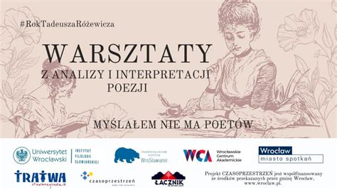 Warsztaty Z Analizy I Interpretacji Poezji Inaczej Czasoprzestrzen