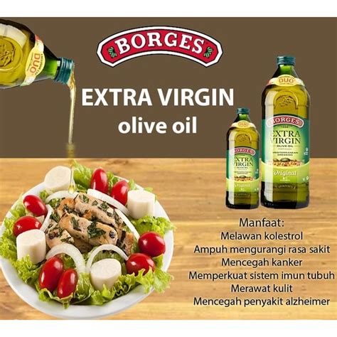 Jual Minyak Zaitun Borges Extra Virgin Olive Oil 125 Ml Shopee Indonesia