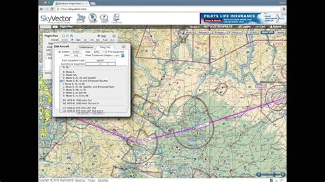 SkyVector Flight Planning - YouTube
