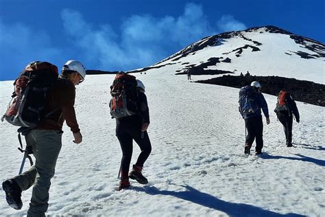 2023 Full Day Mountaineering to Villarrica Volcano from Pucón