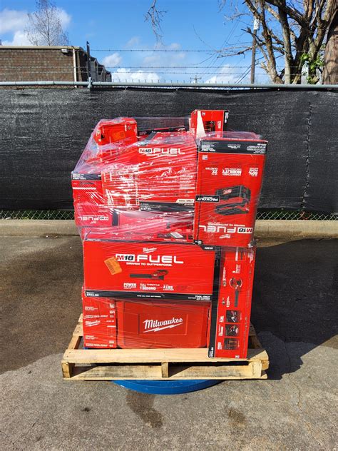 Milwaukee Tool Pallet Lot Id As Is Untested Customer