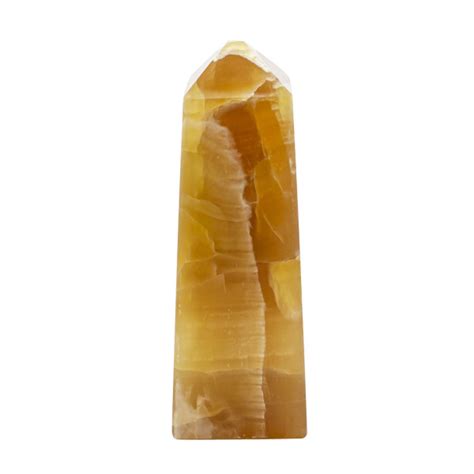 Honey Calcite Obelisk Crystal Vaults