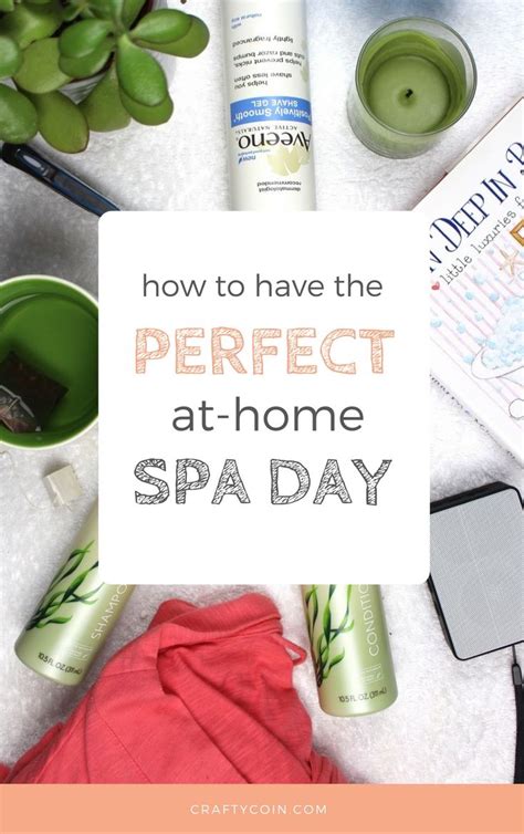 How To Have The Perfect At Home Spa Day Crafty Coin Spa Day At Home