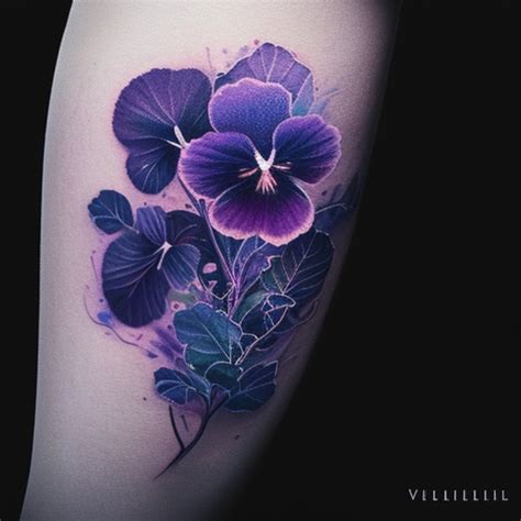 66 Violet Tattoo Ideas