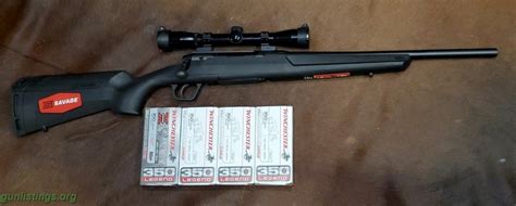 Gunlistings.org - Rifles Savage Axis 350 Legend W/ Scope & Ammo