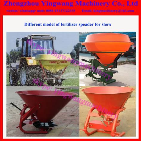 Tractor Using Manure Fertilizer Spreader Hot Sale Tractor Pto Mounted Fertilizer Salt Sand