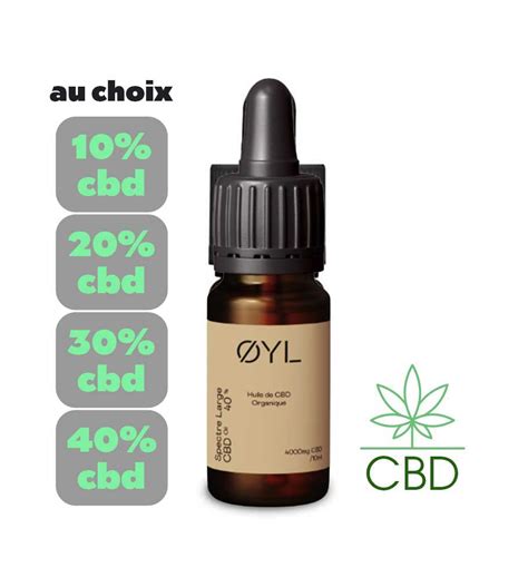 Huile Cbd Yl Spectre Large Ml Folium Boutique