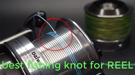 Nudo Para Carrete De Pesca F Cil Y R Pido Fishing Knot Youtube