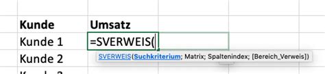 Excel Sverweis Funktion Am Beispiel Erklärt