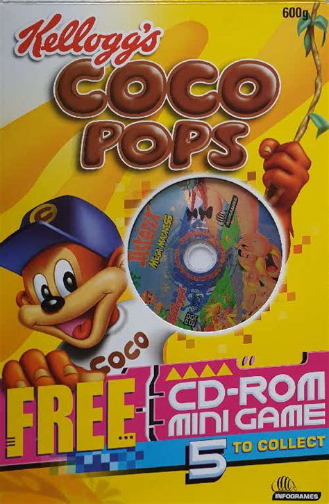 2001 CD Rom Mini Games Issued In Kelloggs Coco Pops