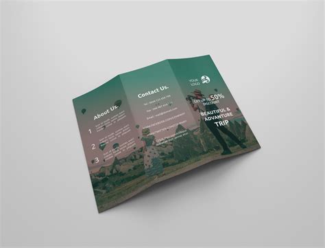 Travel Tri Fold Brochure Masterbundles