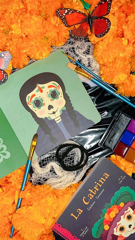 Catrina Face Paint Lil Libros Learning Portal